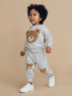 Fur Huxbear Sweat & Pant Boy Set