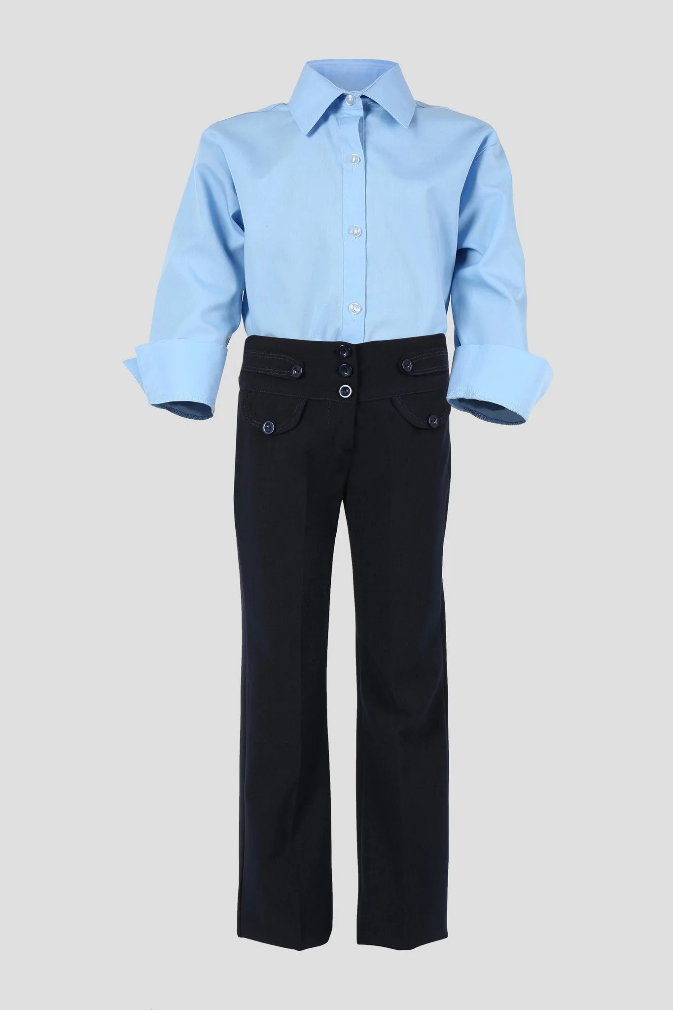 Girls boot cut school trousers - Quality school uniforms at the School Clothing Company