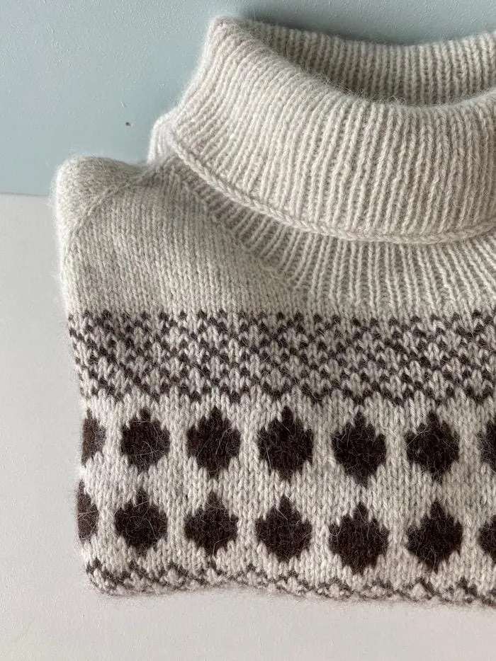 Gudrun Faroese Sweater by Önling, No 1 knitting kit