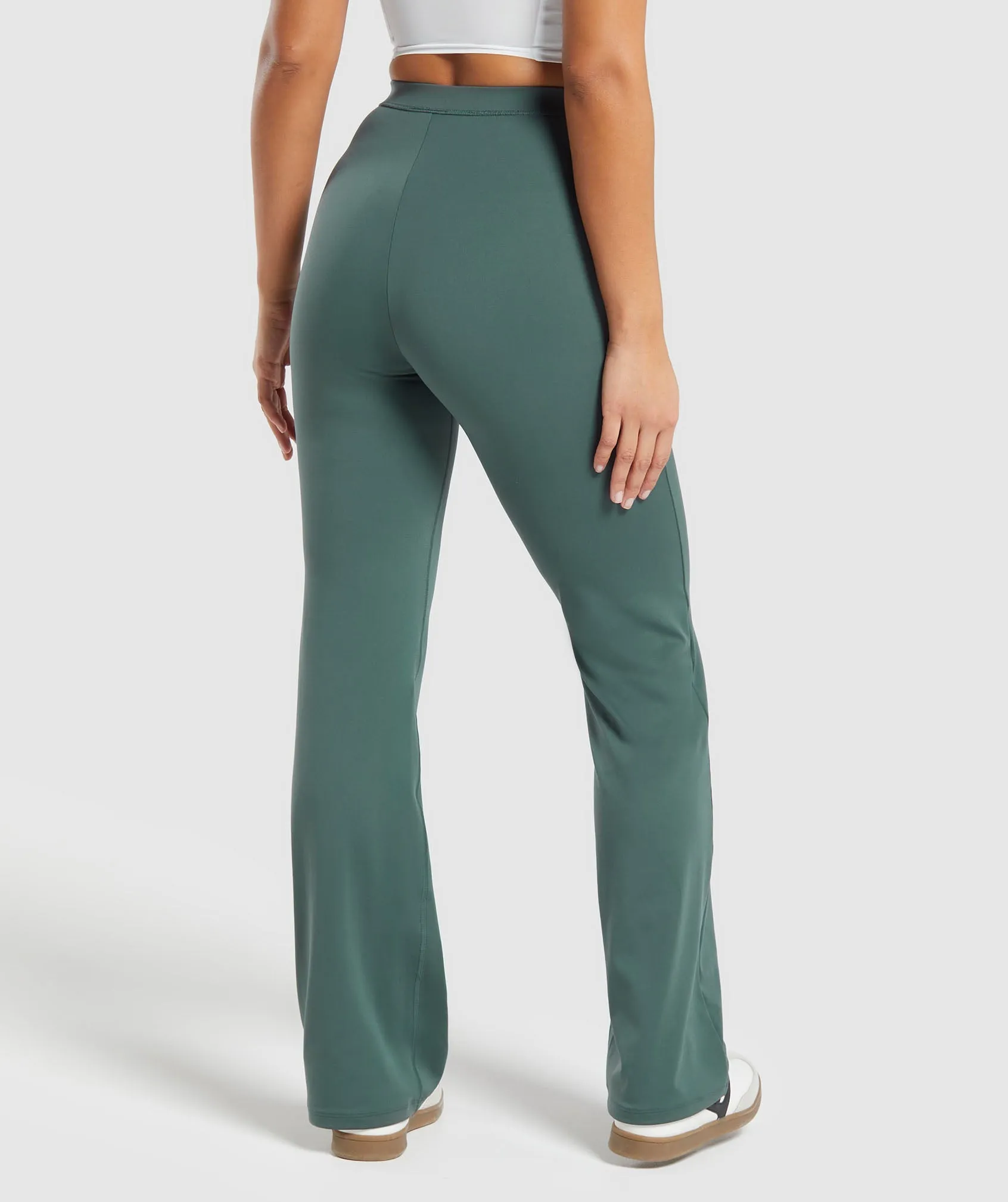 Gymshark Everyday Regular Flared Leggings - Teal