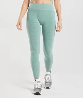 Gymshark Pause Seamless Leggings - Maya Blue