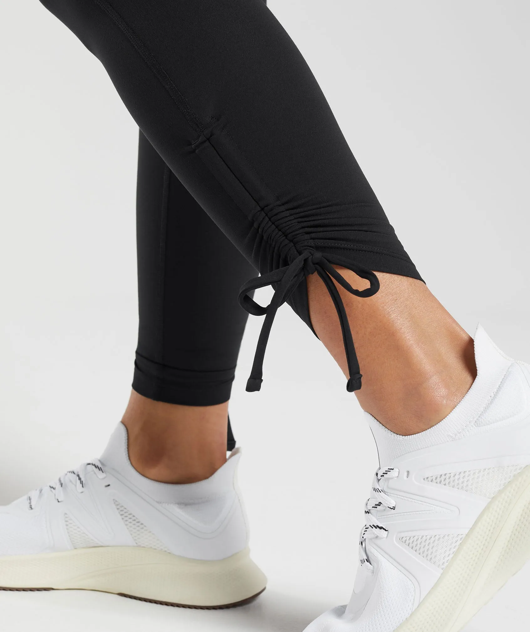 Gymshark Ribbon Ankle Leggings - Black