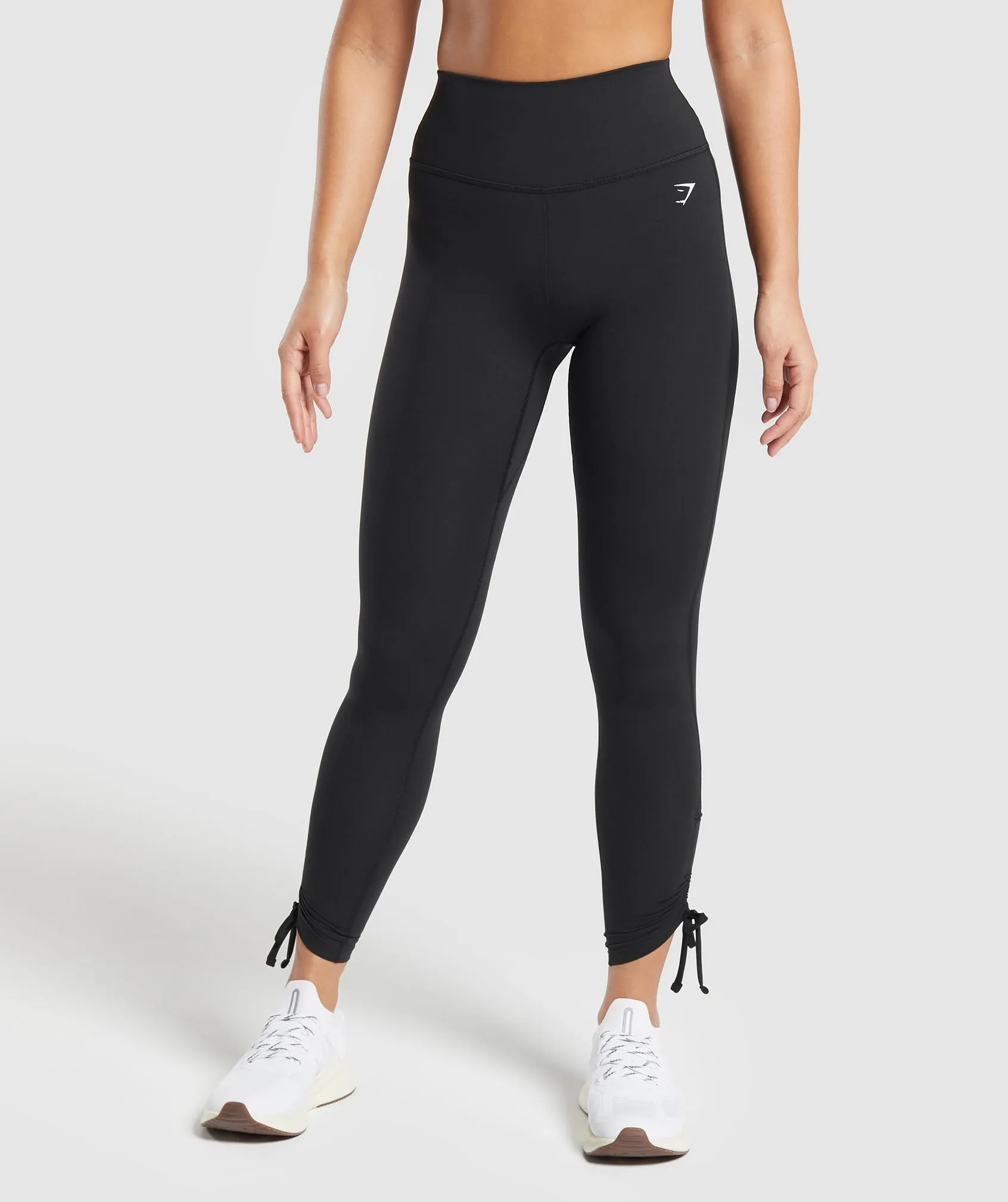 Gymshark Ribbon Ankle Leggings - Black