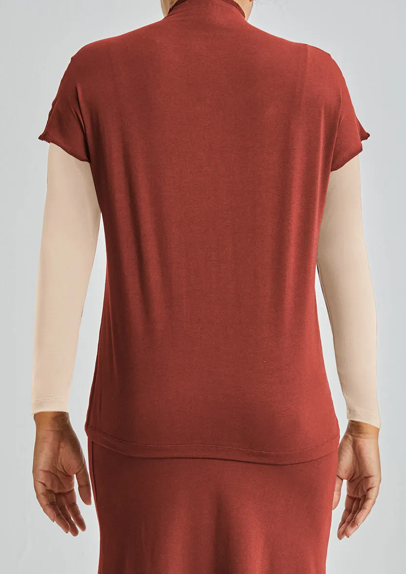 Half sleeved tshirt-Plain Jersey Cotton