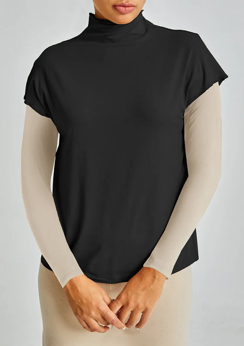 Half sleeved tshirt-Plain Jersey Cotton