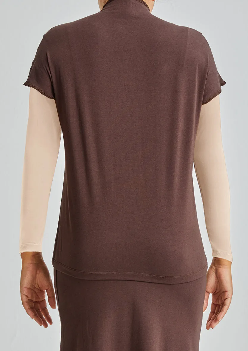 Half sleeved tshirt-Plain Jersey Cotton