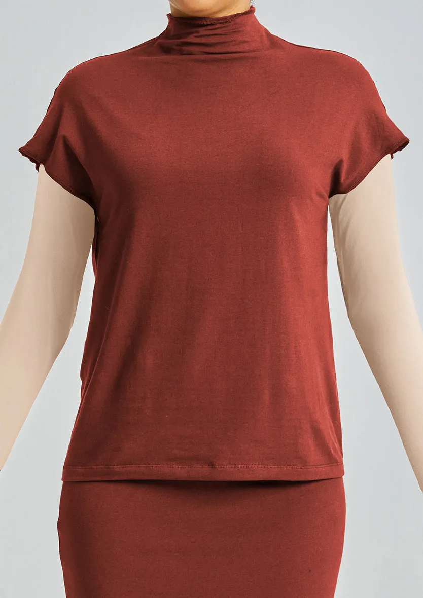 Half sleeved tshirt-Plain Jersey Cotton