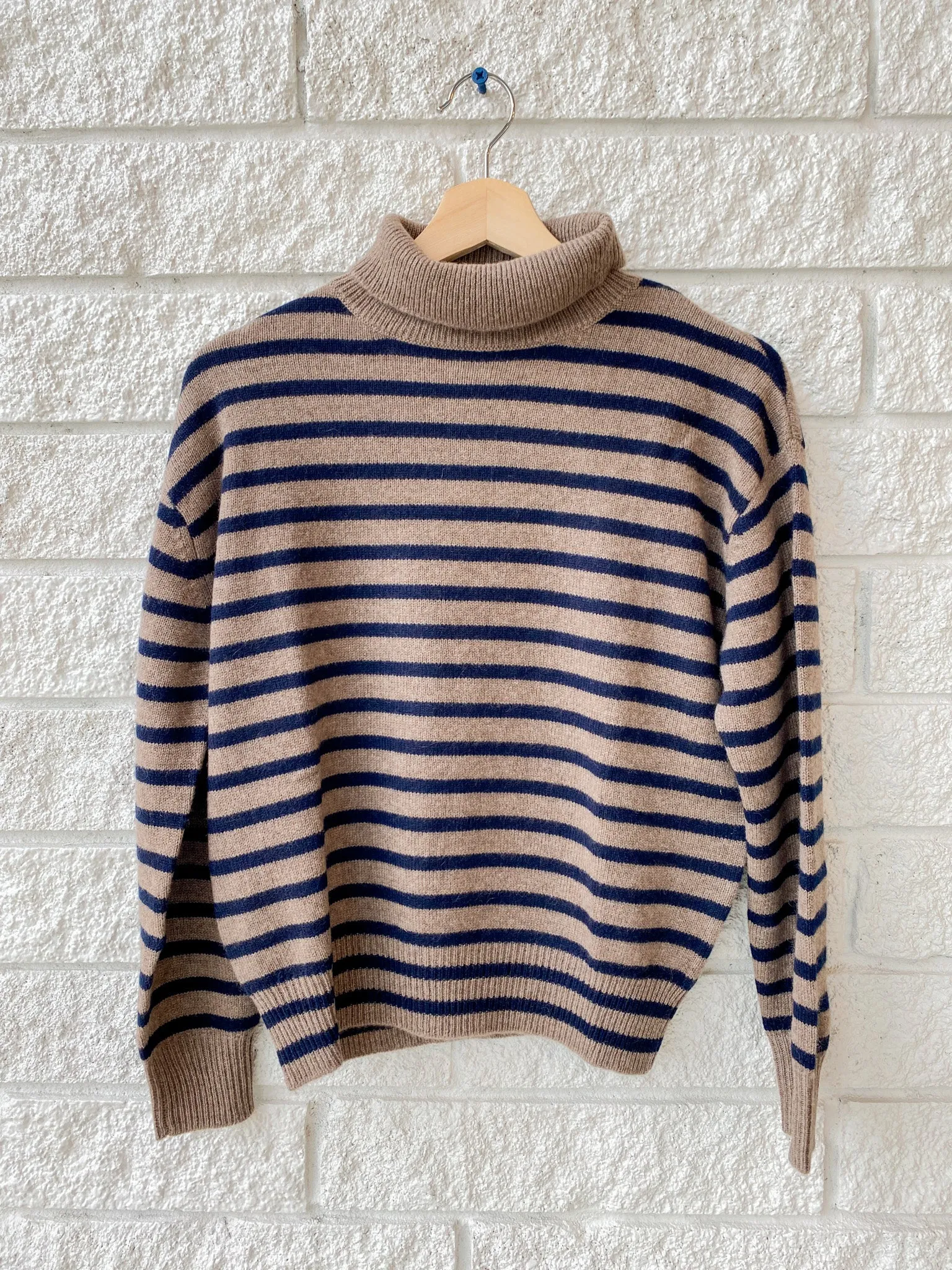 Hannes Turtleneck Stripe Sweater