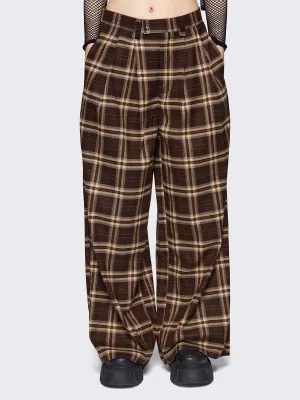 Hari Plaid Grandpa Pants