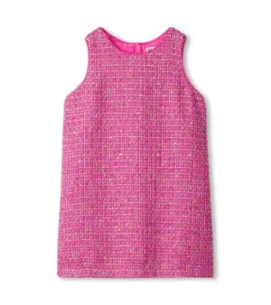 Hatley Girls Rose Violet Tweed Dress