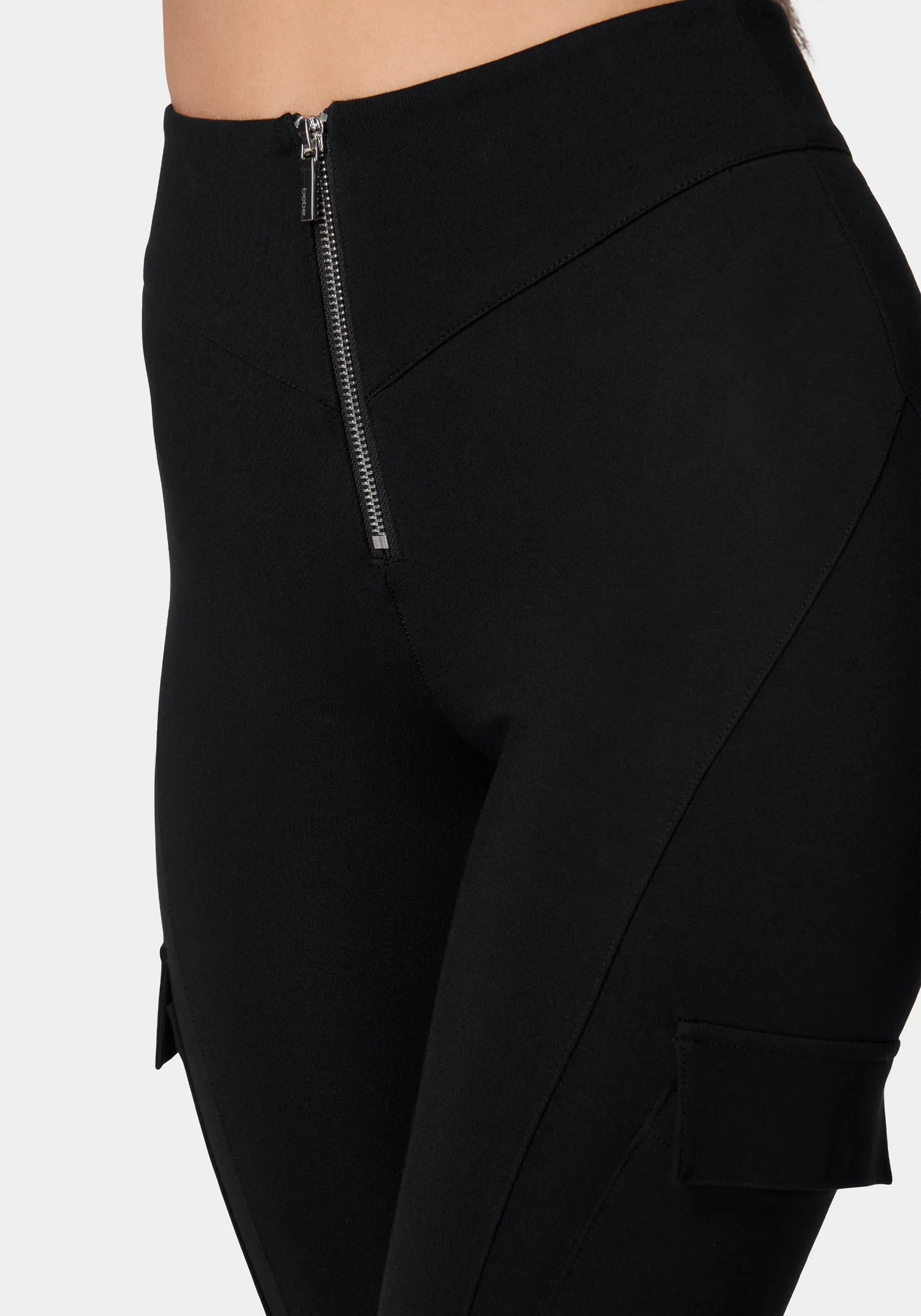 High Waist Patch Pocket Pdr Legging