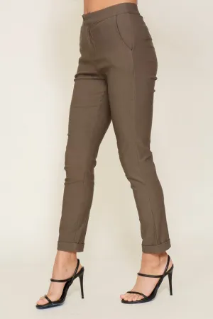 High Waisted Stretchy Work Pants Leggings