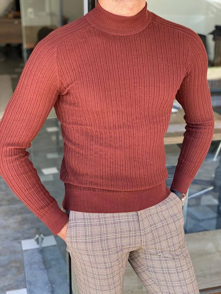 Hollo Half Camel Turtleneck