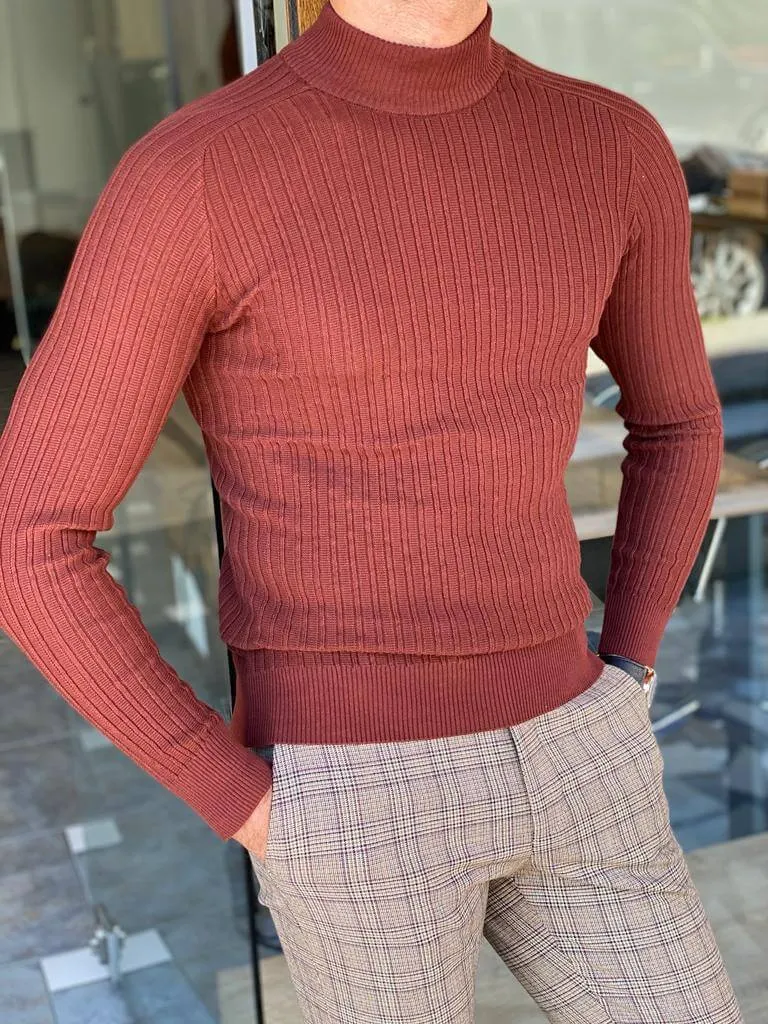 Hollo Half Camel Turtleneck