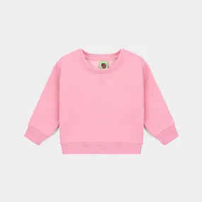 Infant Girls Fleece Sweatshirt Basic-Pink