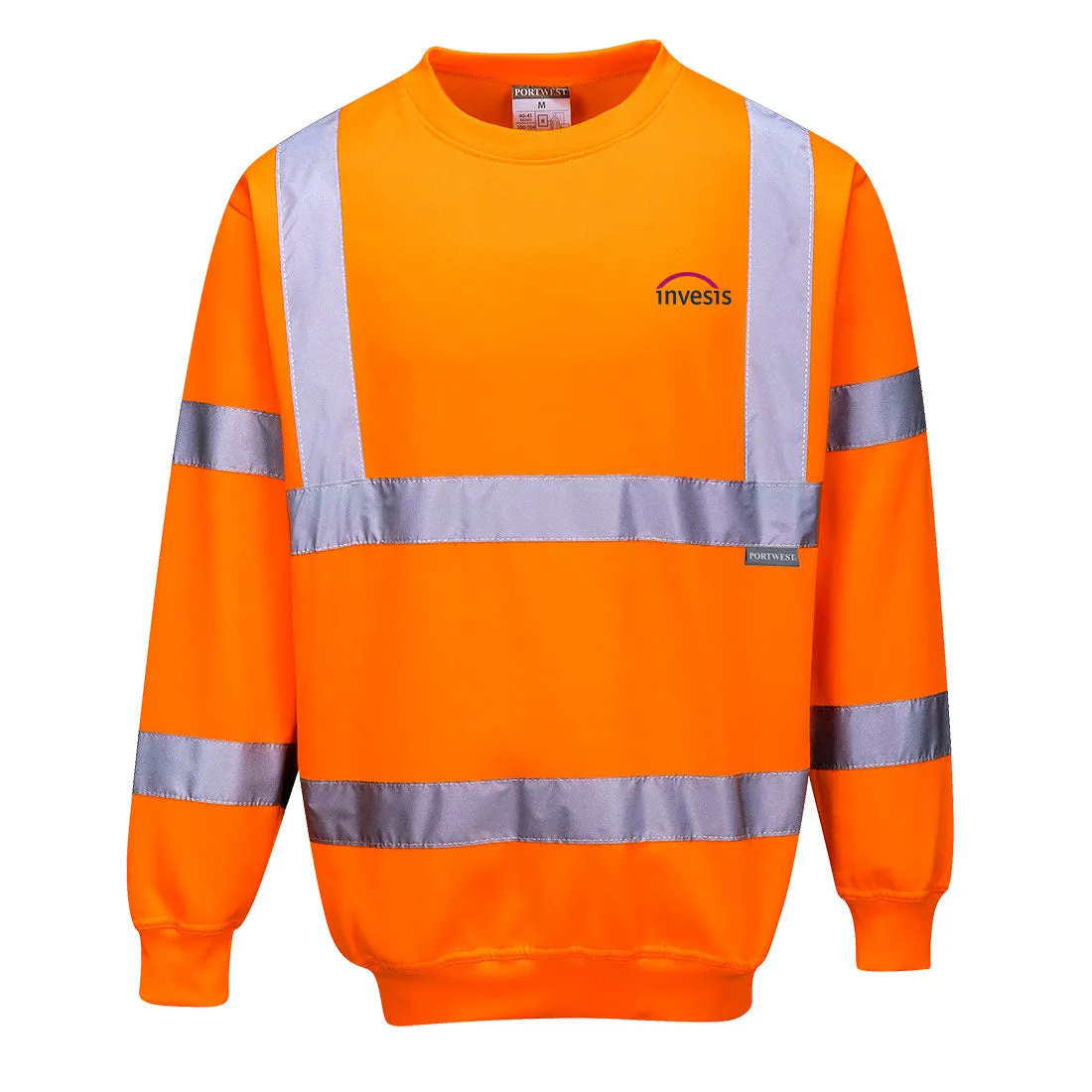 Invesis Polycotton Hi Vis Sweatshirt