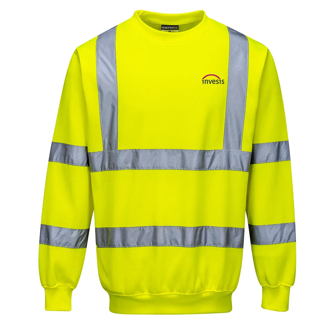 Invesis Polycotton Hi Vis Sweatshirt