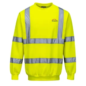 Invesis Polycotton Hi Vis Sweatshirt