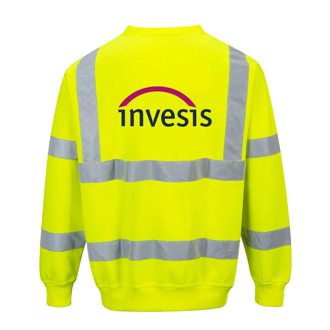 Invesis Polycotton Hi Vis Sweatshirt