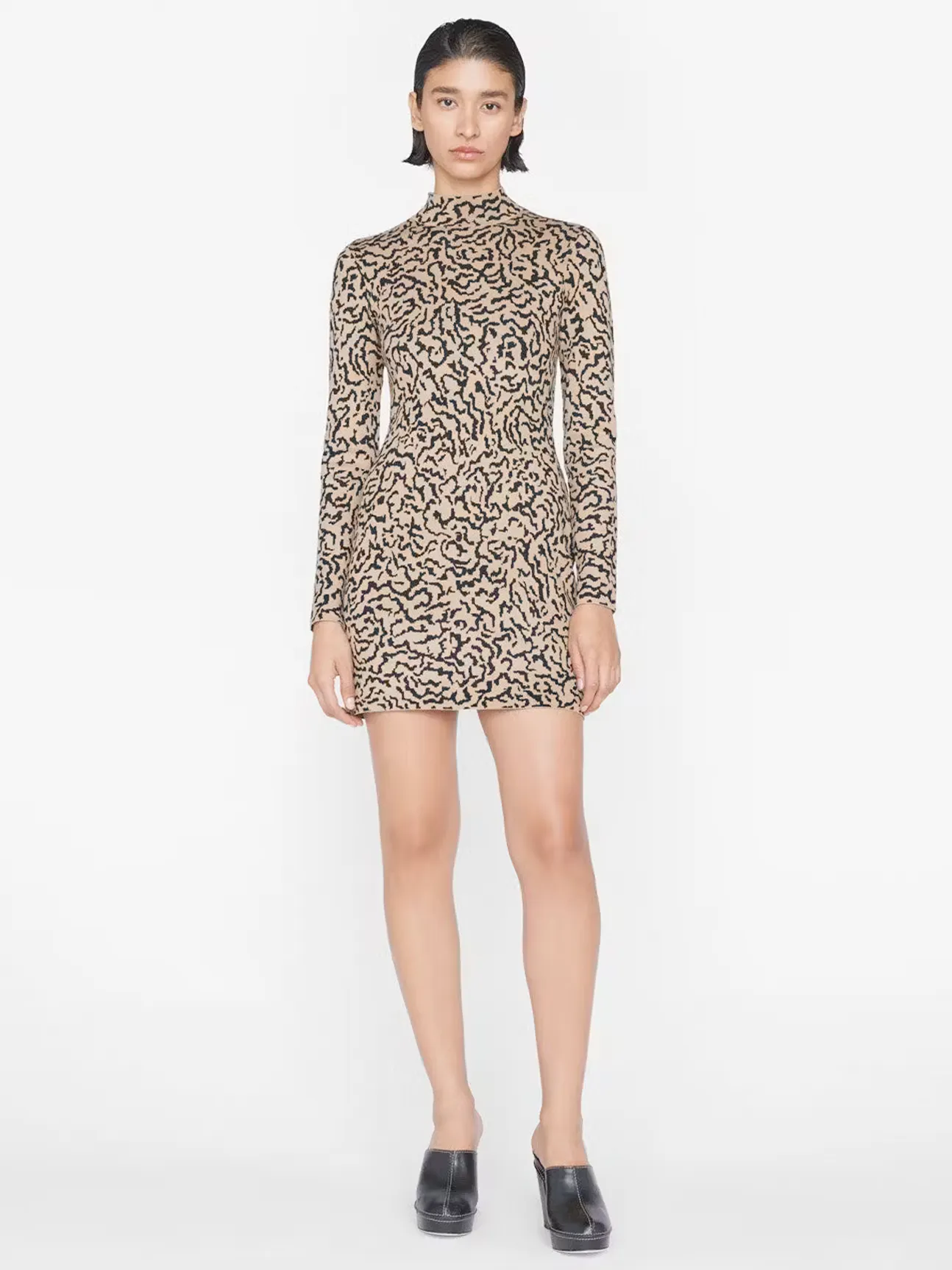 Jacquard Sweater Dress