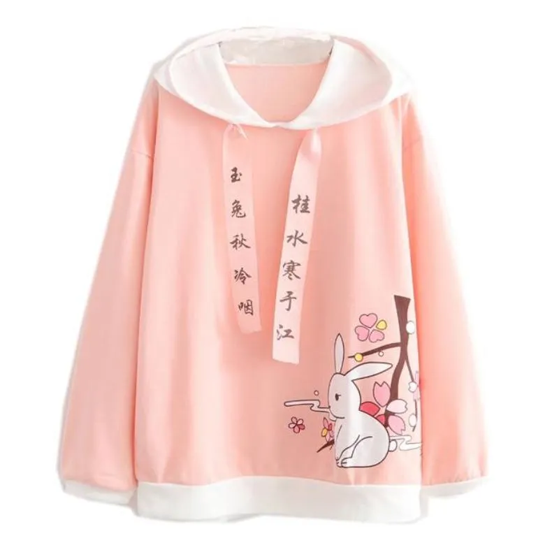 Japanese Bunny Hoodie