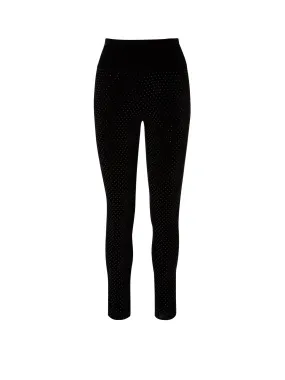 Leggins with Black Crystals