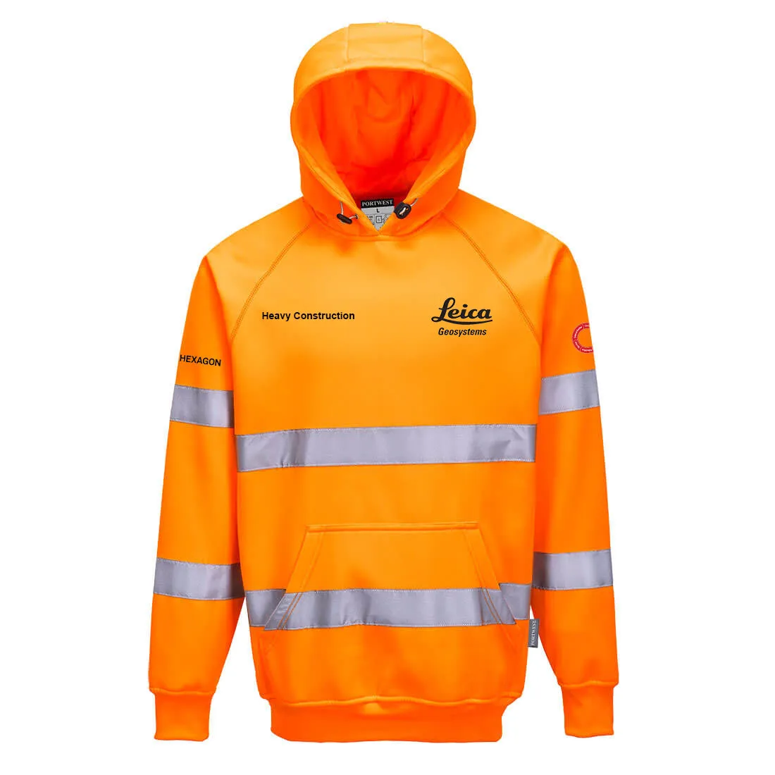 Leica Hi-Vis Hooded Sweatshirt