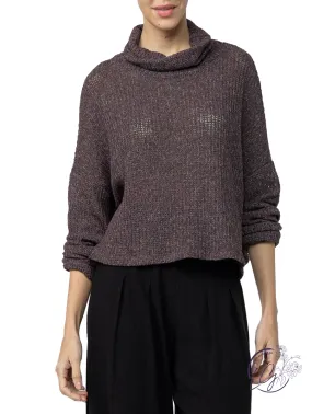 Let's Go Again Turtleneck Crop Sweater