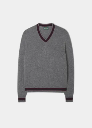 Limited&nbsp;Edition Commemorative Lambswool Sweater In Grey Mix