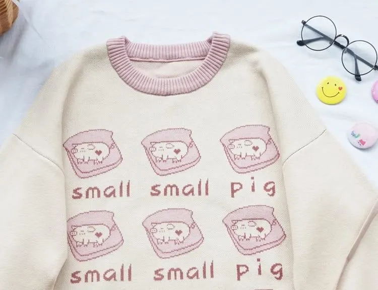 Little Piggy Crewneck