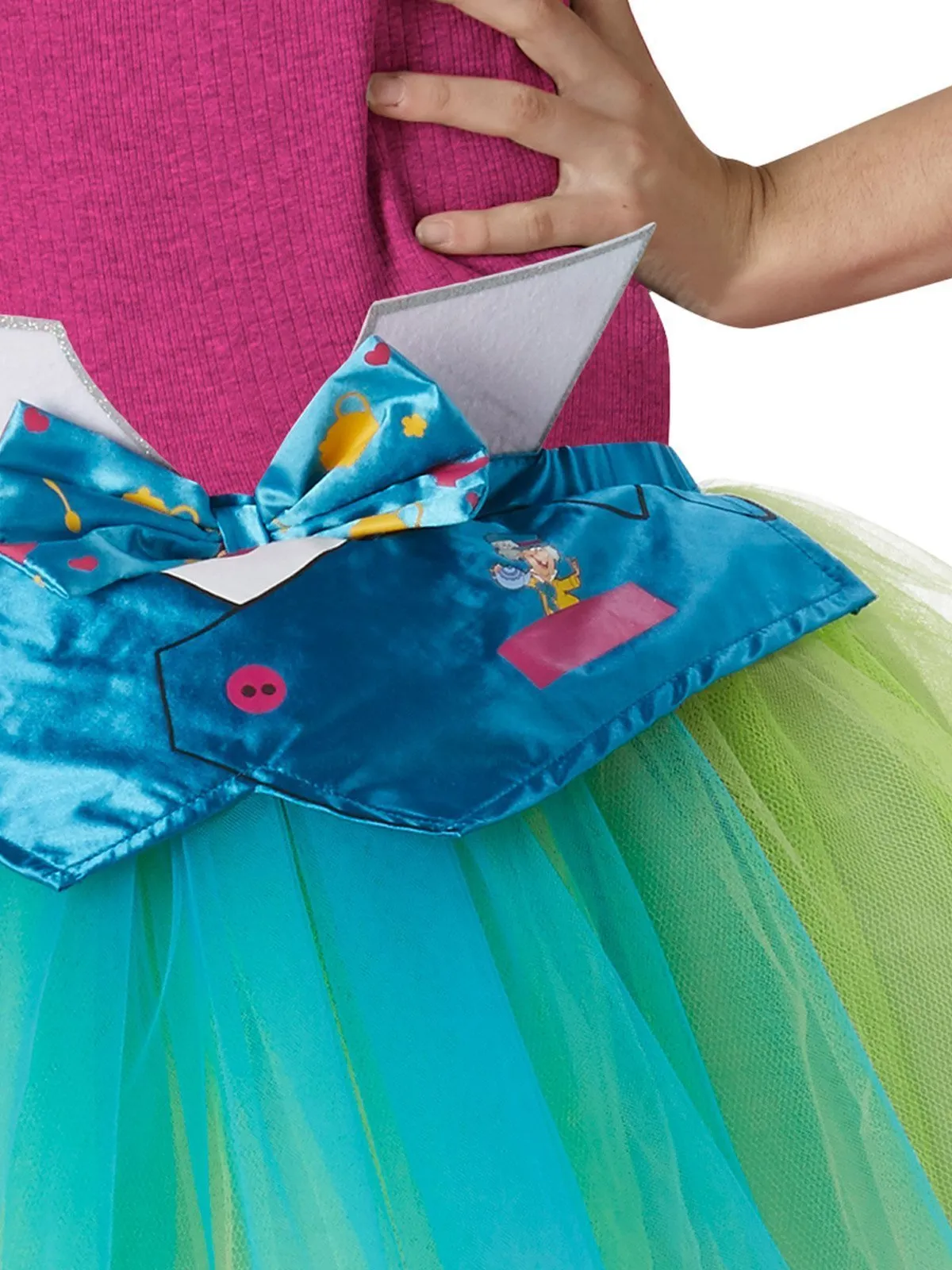 Mad Hatter Tutu Skirt & Headband Set for Teens - Disney Alice in Wonderland