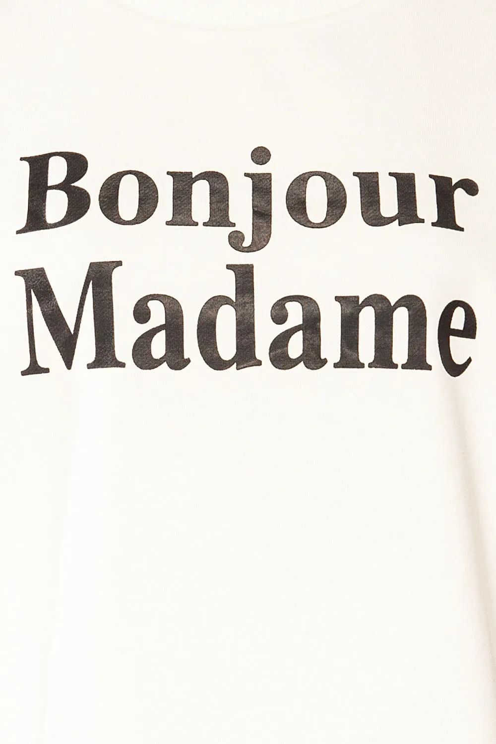 Madame | Printed Sweatshirt