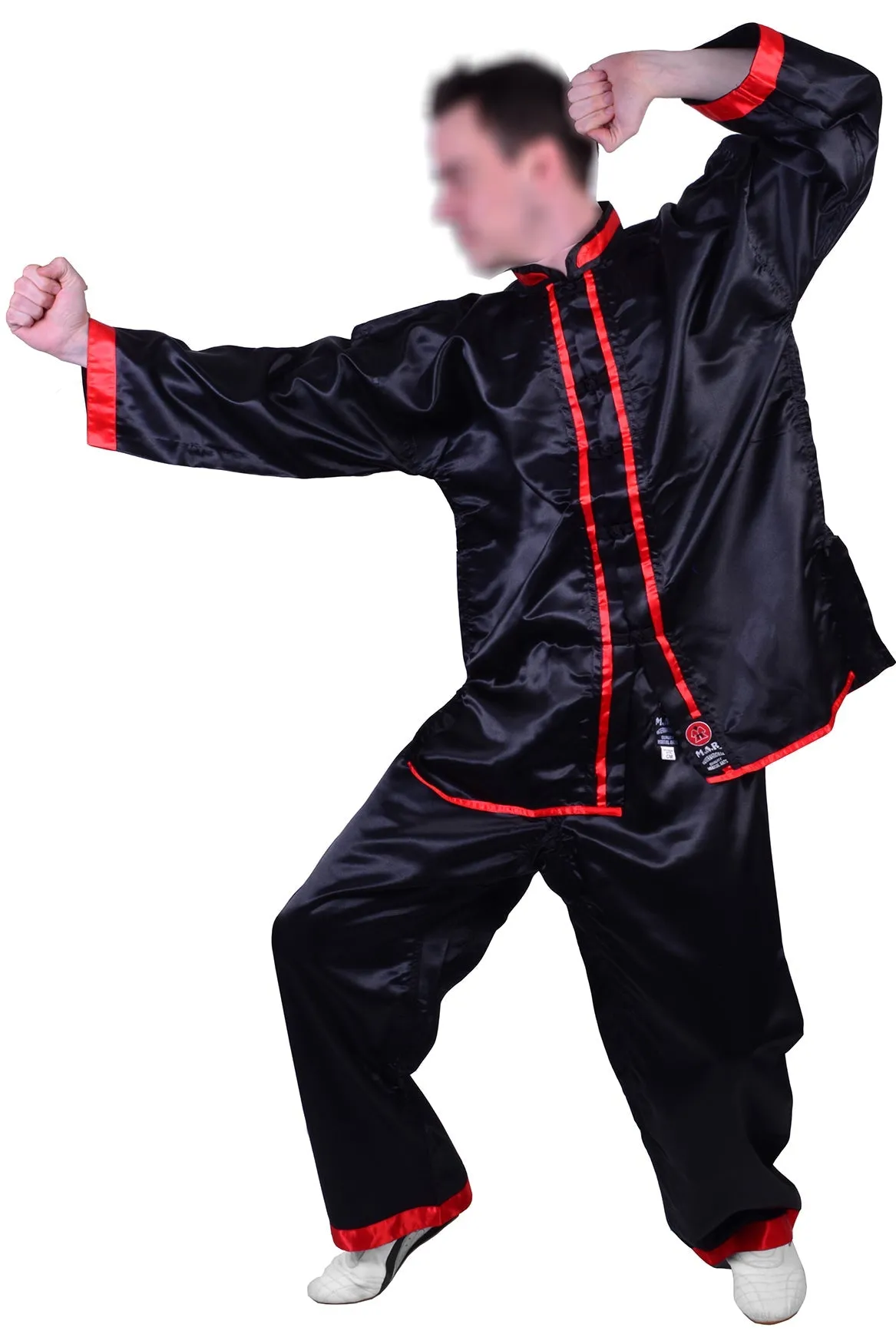 MAR-046A | Black Kung-Fu Wushu Uniform