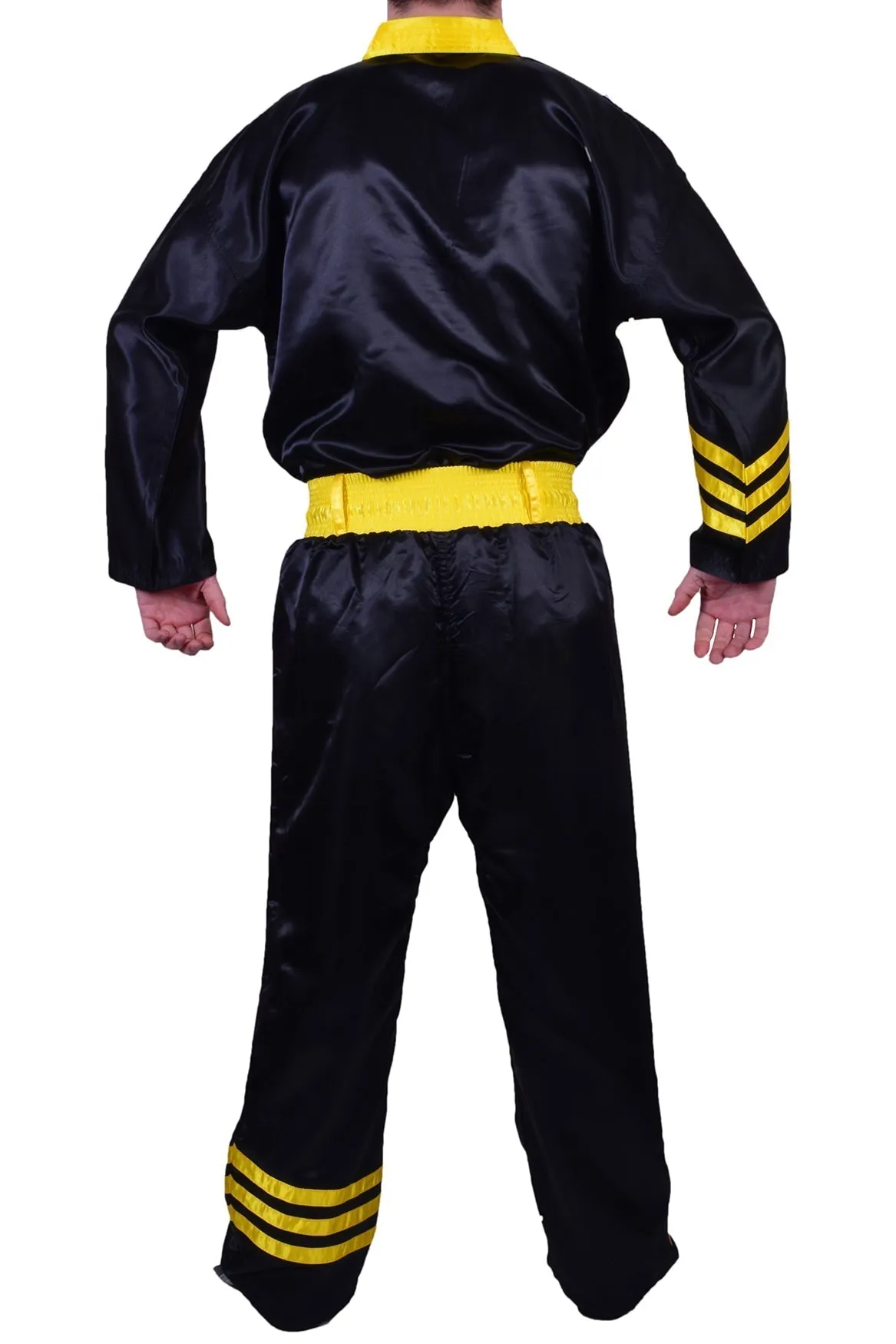 MAR-053A | Black & Yellow Freestyle Uniform w/ Stripes/Stars