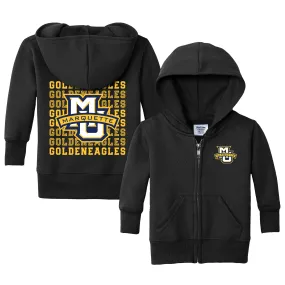 Marquette Golden Eagles Retro Infant Full-Zip Sweatshirt