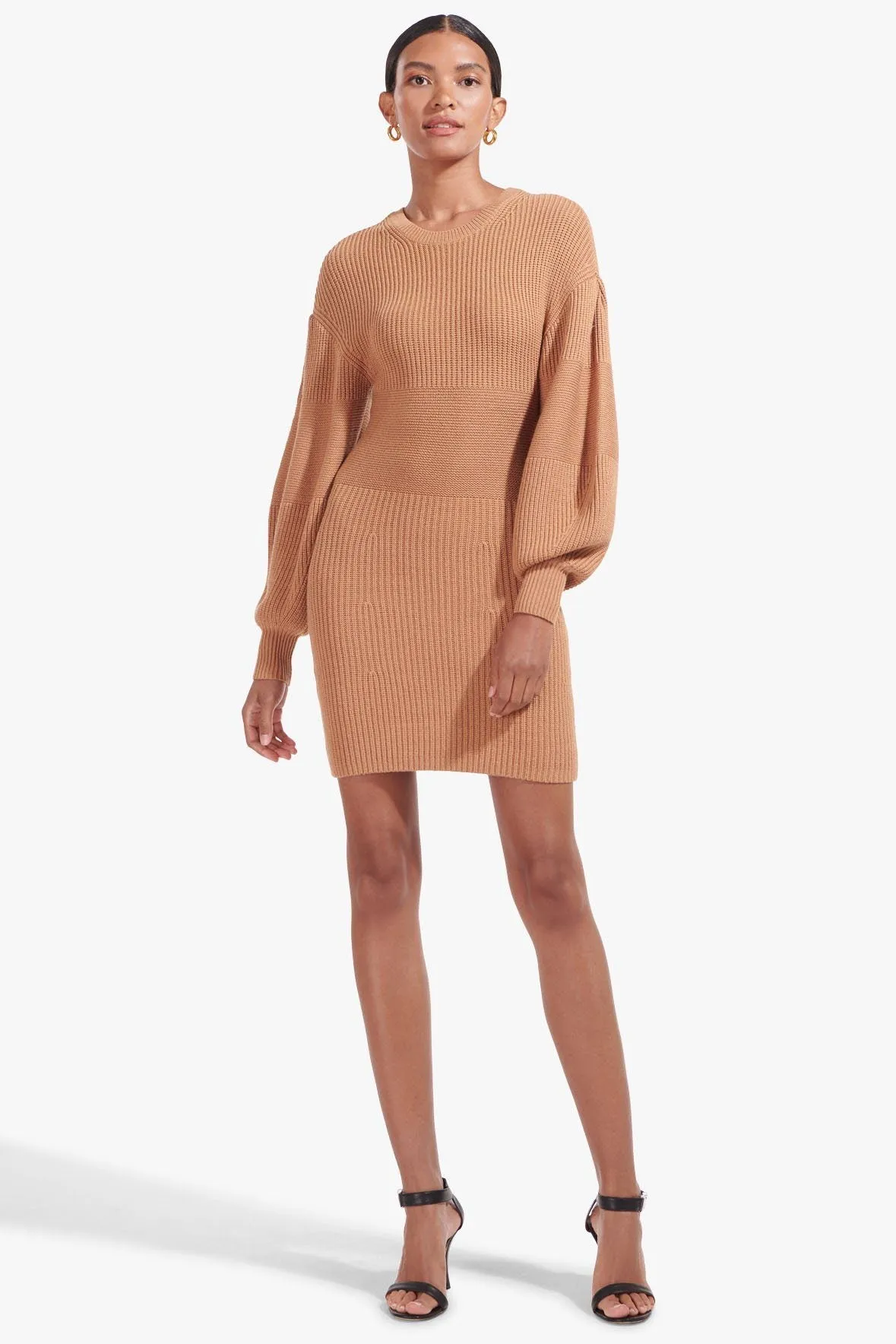 MARYLEBONE DRESS | CAMEL