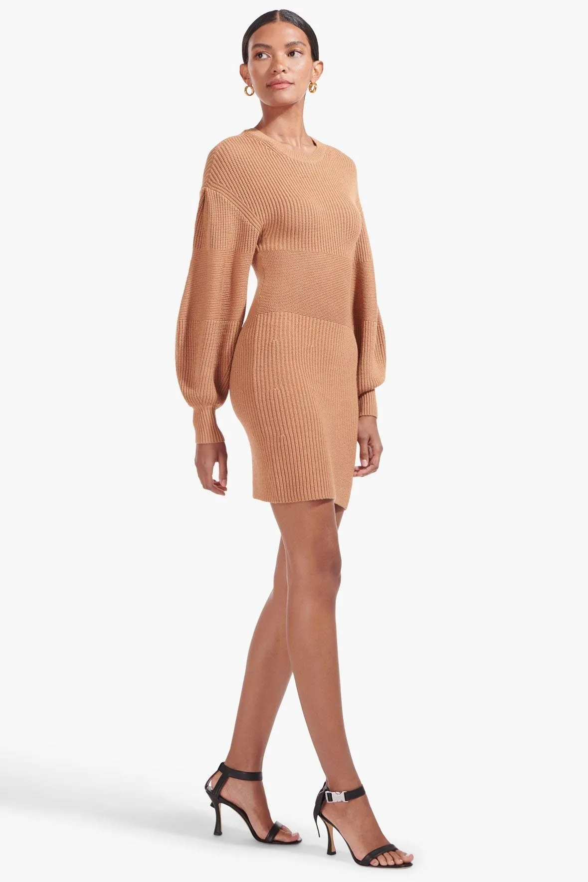 MARYLEBONE DRESS | CAMEL