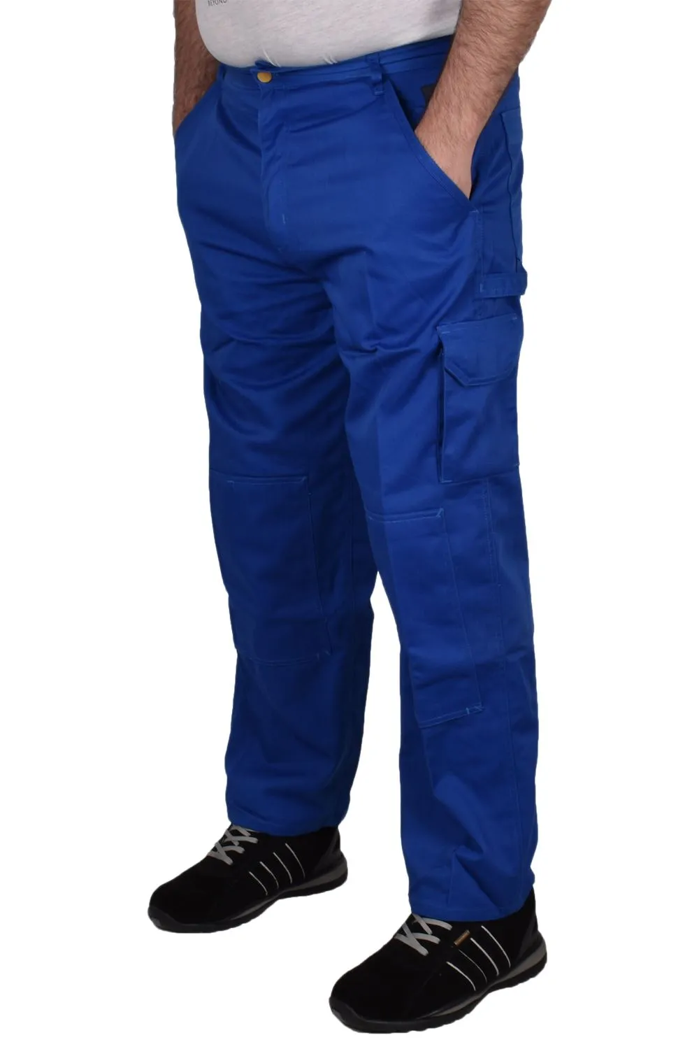 Mens Cargo Combat Heavy Duty Trousers - TR 33