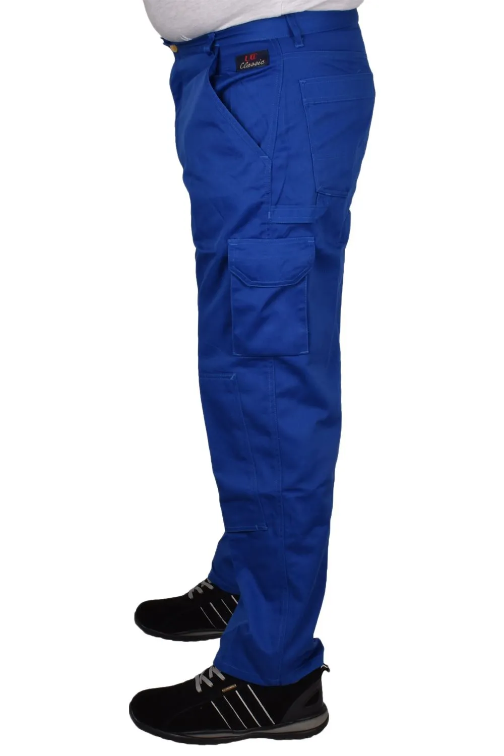 Mens Cargo Combat Heavy Duty Trousers - TR 33