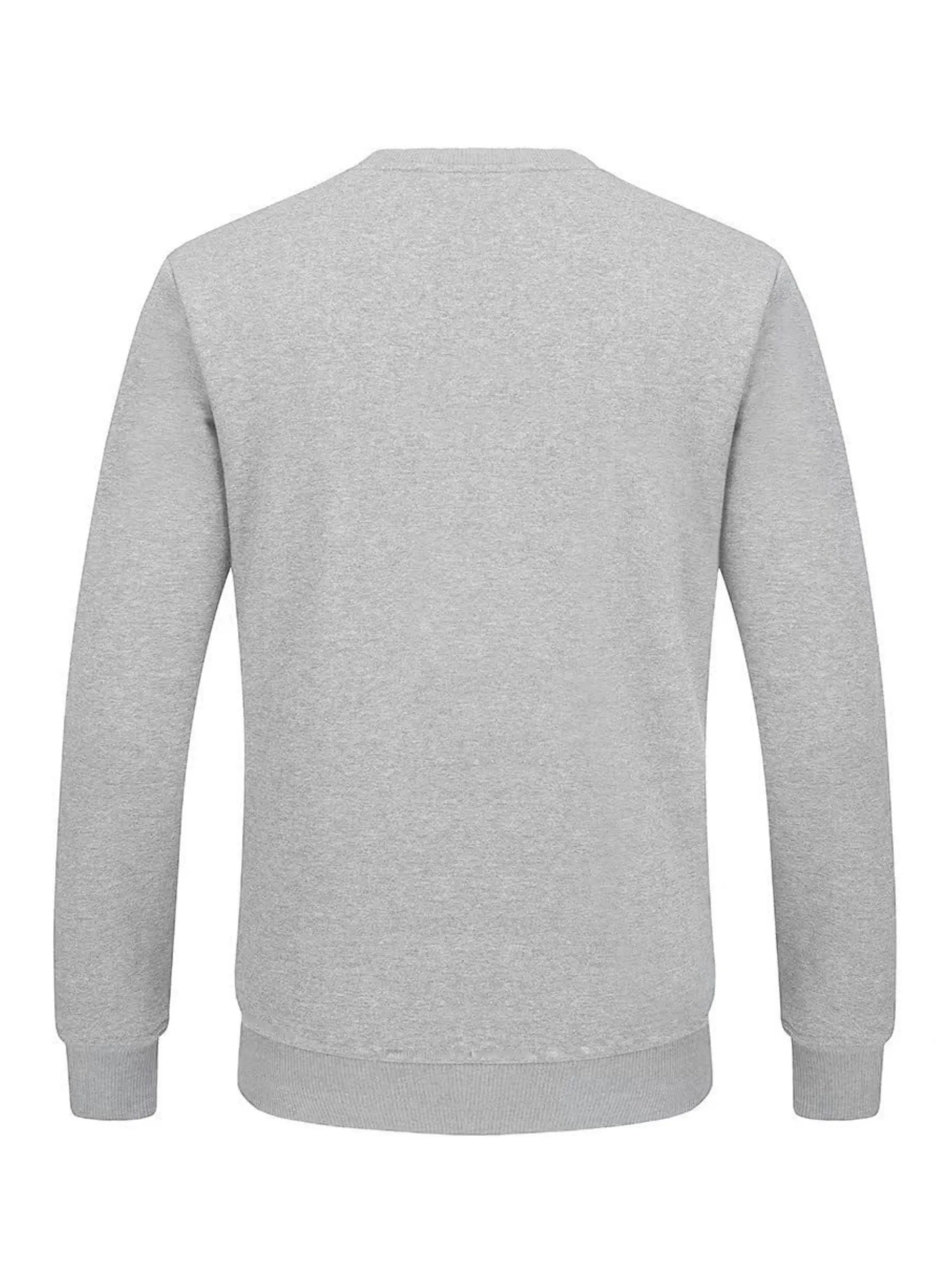 Mens Trendy Thermal Fleece Sweatshirt Classic Crew Neck for FallWinter