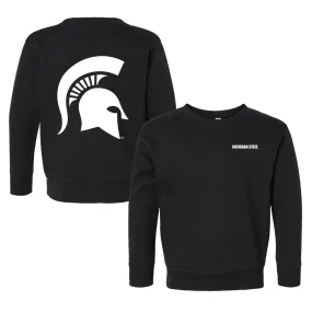 Michigan State Spartans Logo Toddler Crewneck Sweatshirt