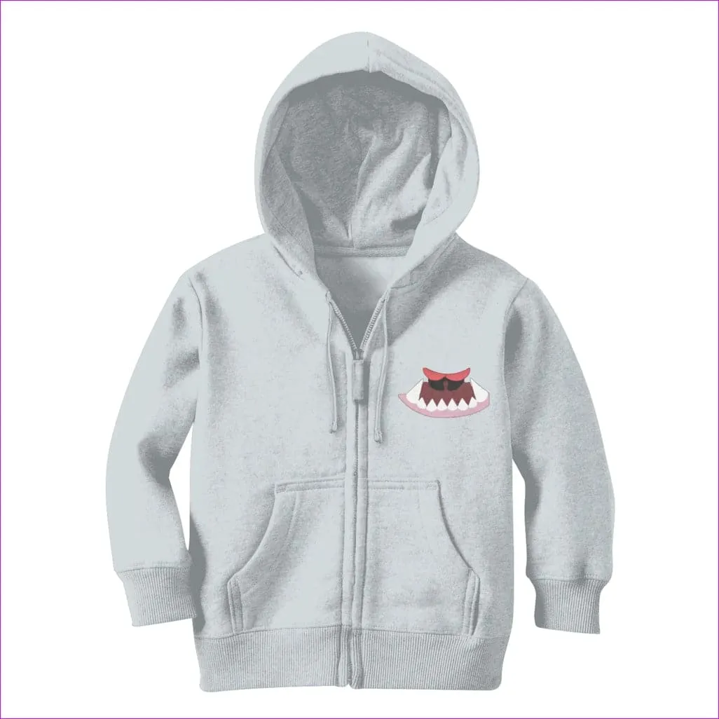 Monster Mouth Monster Kids Classic Zip Hoodie