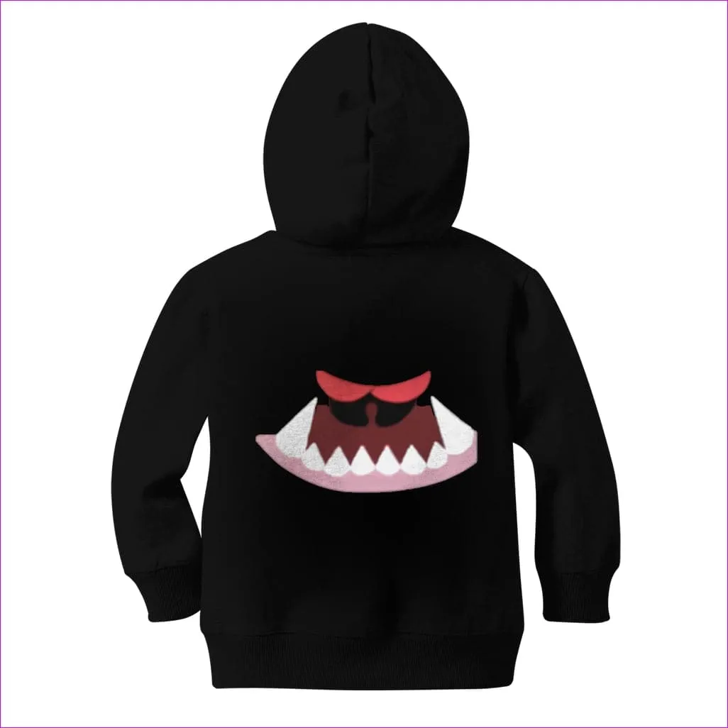 Monster Mouth Monster Kids Classic Zip Hoodie