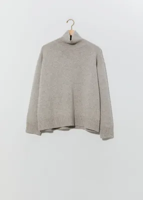 Moore 3-Ply Cashmere Turtleneck