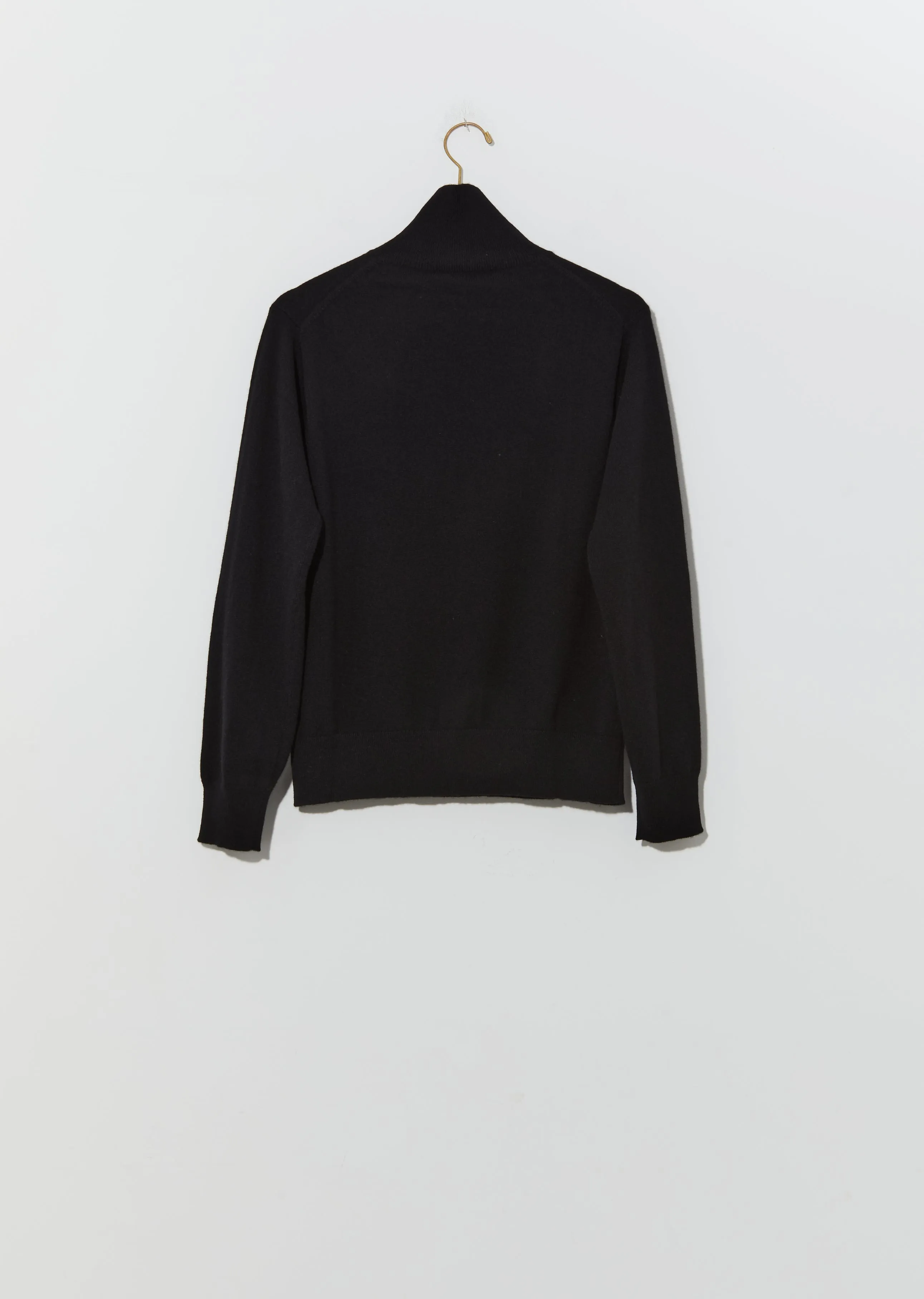 Morisot Cashmere Turtleneck — Black