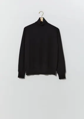 Morisot Cashmere Turtleneck — Black