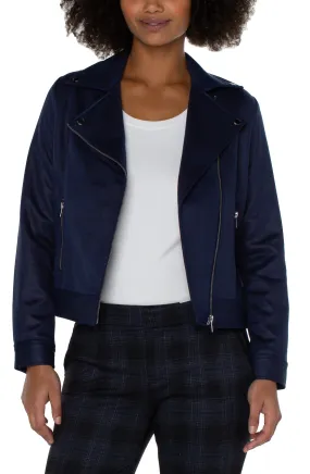 Moto Jacket - Mystic Navy