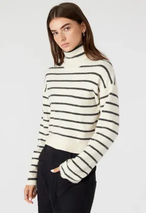 Narsha Sweater-Ivory Stripe