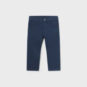 NAVY BLUE SLIM FIT TROUSER FOR BABY BOYS