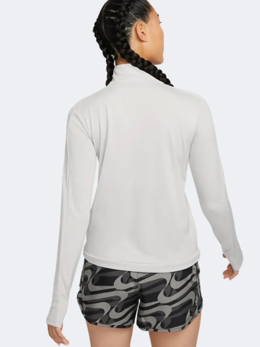 Nike Pacer Women Running Long Sleeve Light Iron/Silver